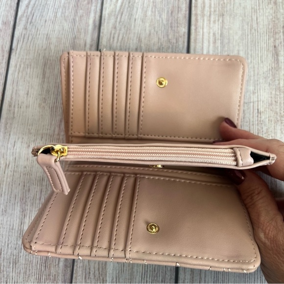 Betsy Johnson Pink Quilted Wallet - Picture 5 of 8